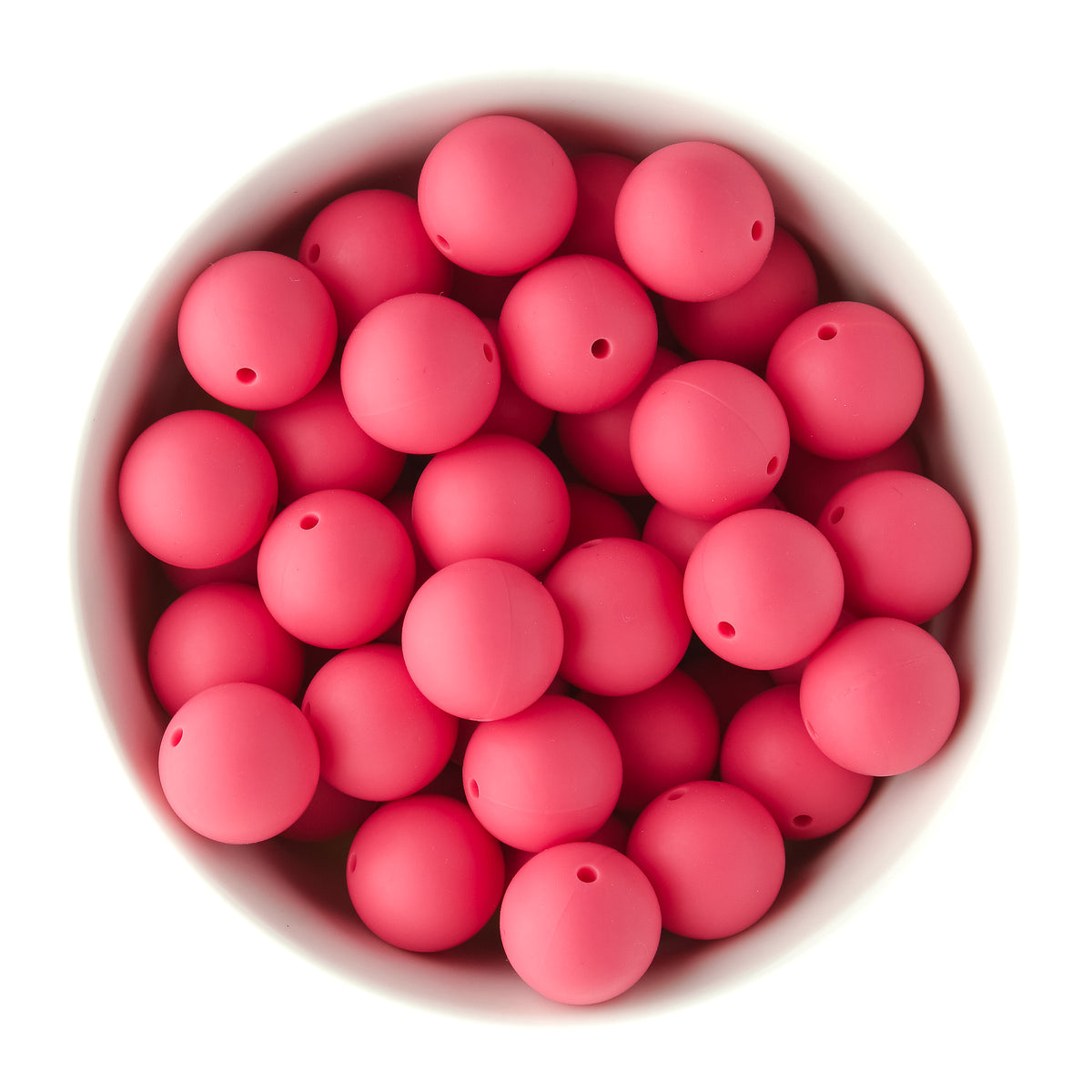 19mm Round Silicone Beads