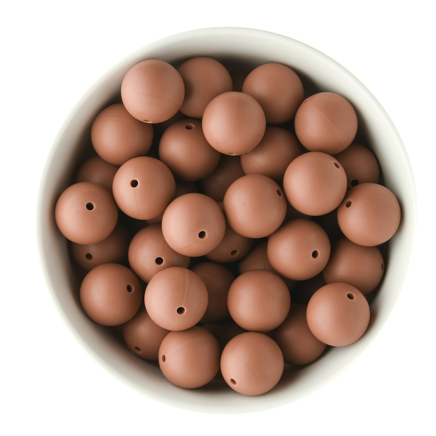 19mm Round Silicone Beads