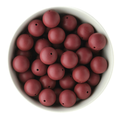 19mm Round Redwood Fall Limited Edition Silicone Round Beads