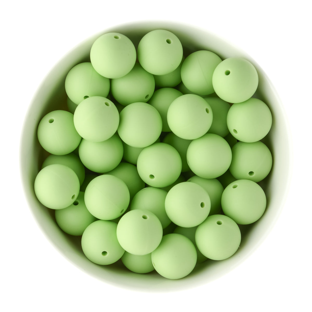 19mm Round Silicone Beads