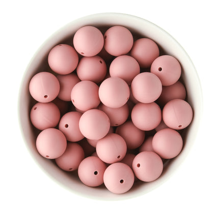 19mm Round Silicone Beads