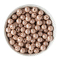 Silicone Round Beads 12mm Opal Blush from Cara & Co Craft Supply