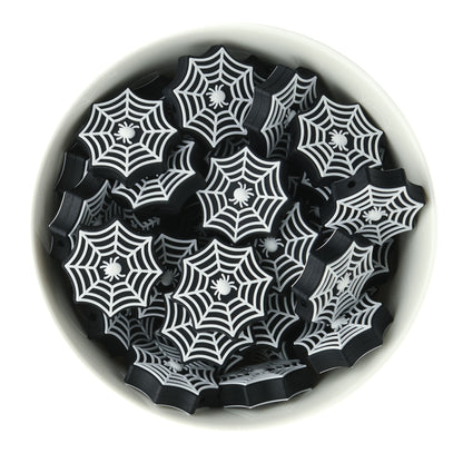 Spider Web Silicone Focal Beads for silicone bead crafting from Cara & Co Craft Supply