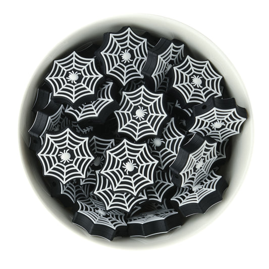 Spider Web Silicone Focal Beads for silicone bead crafting from Cara & Co Craft Supply