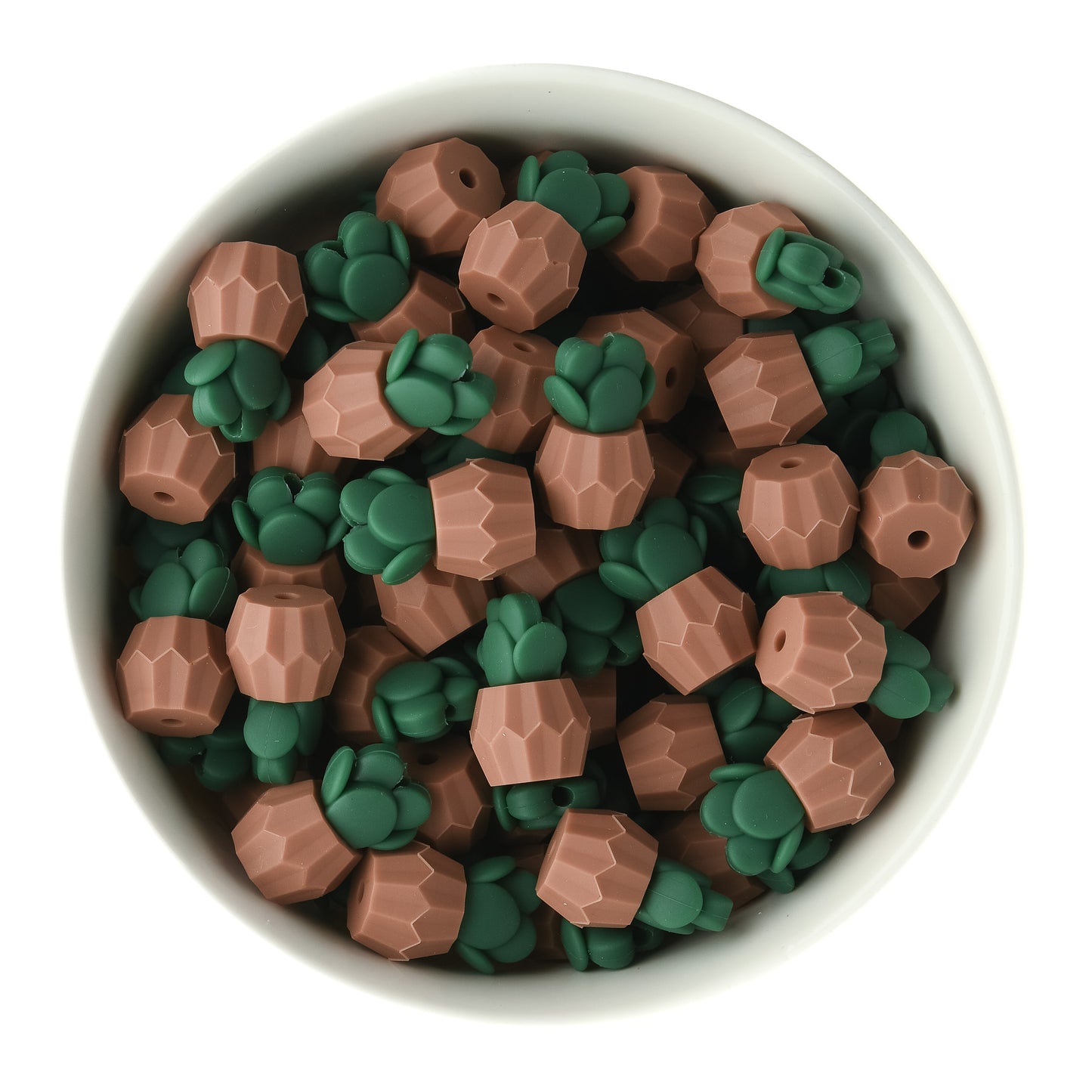 3D Succulent Silicone Focal Bead Englush Ivy for crafting from Cara & Co Crafting Supplies