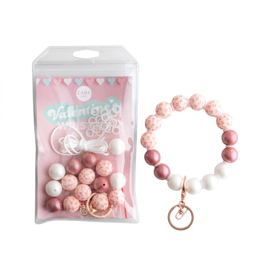 Love Comes Softly Silicone Bead Wristlet DIY Kit