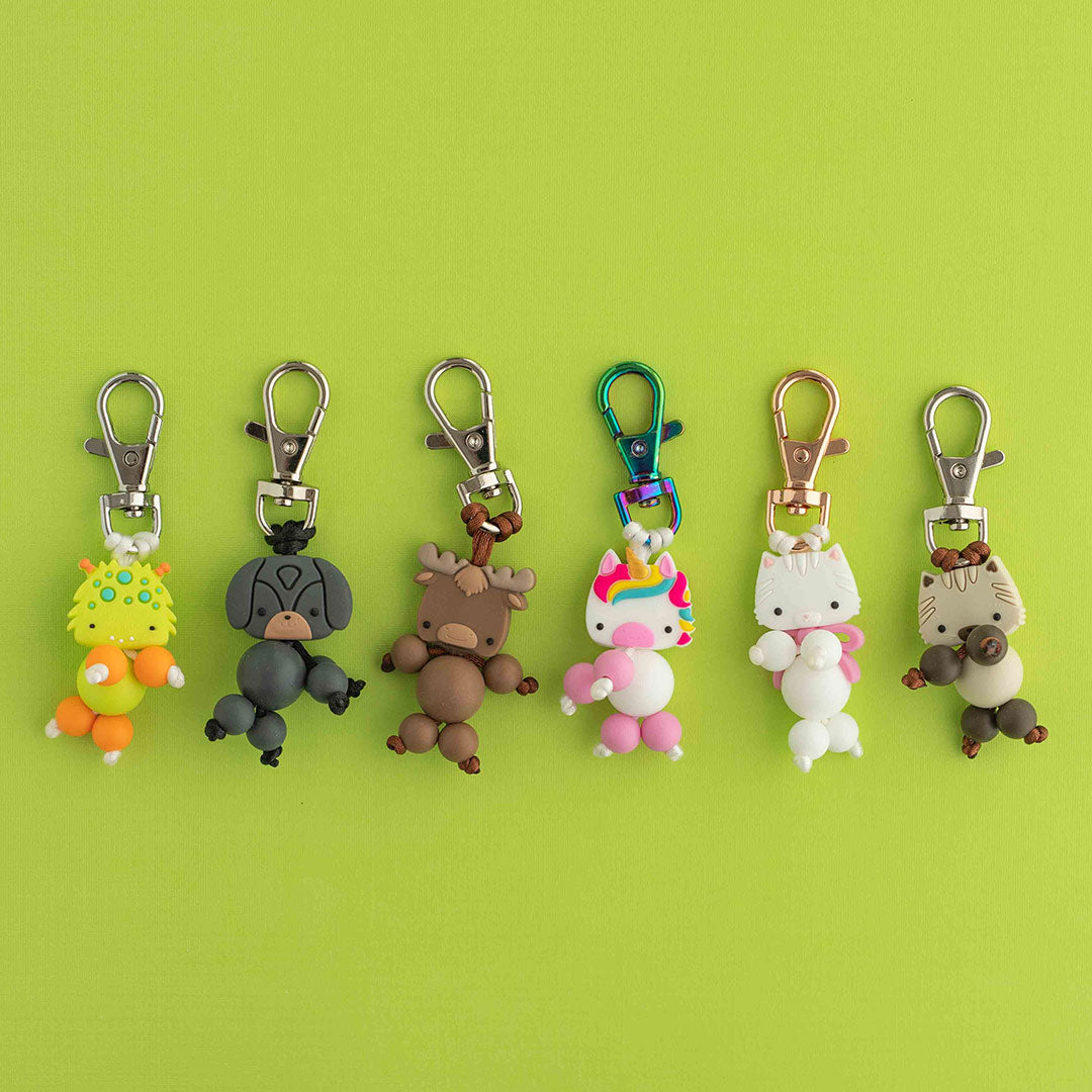 Silicone DIY Kits Zipper Pets from Cara & Co Craft Supply