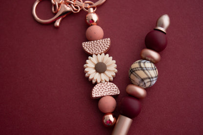 Daisy Silicone Focal Beads