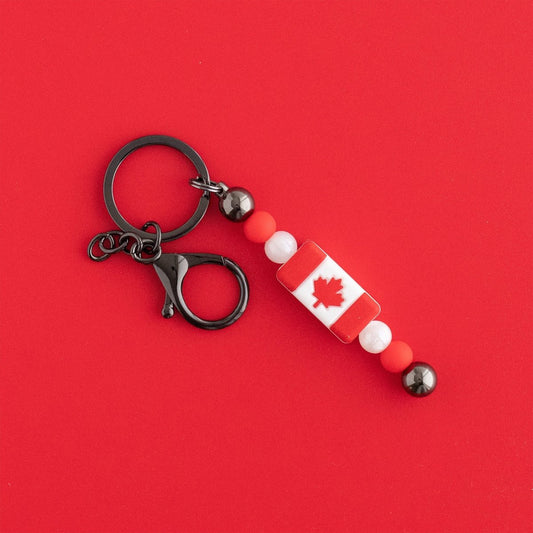 Shop the Image True North Strong & Free Keychain from Cara & Co Craft Supply