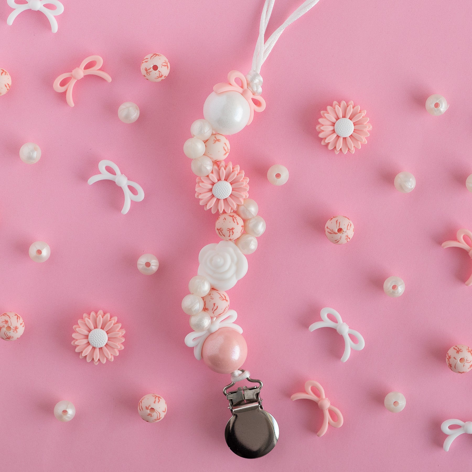 Bow-tiful Blooms Shop the Image with Silicone Beads