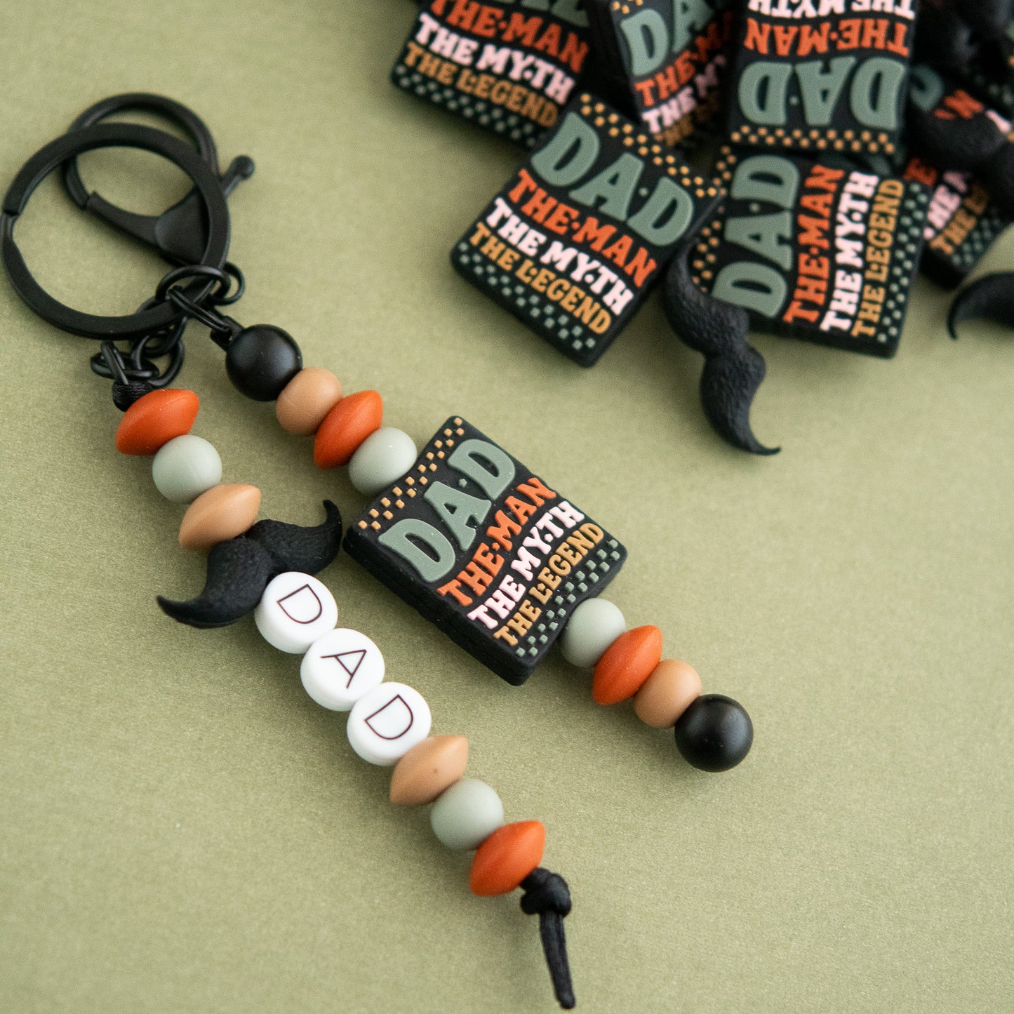 Dad the Legend Keychain Shop the Image from Cara & Co Craft Supply