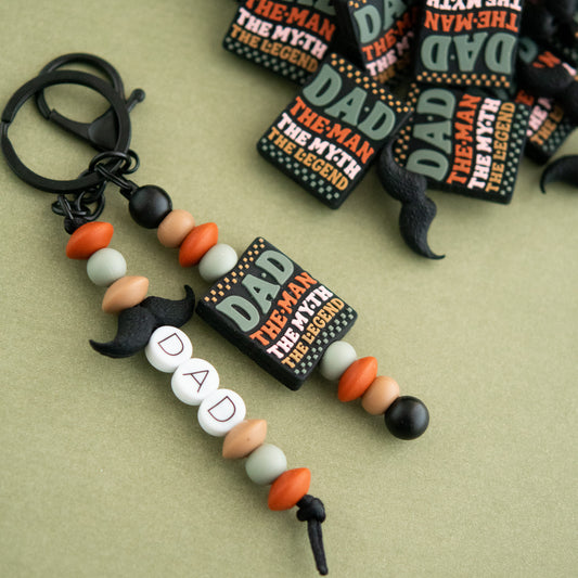 Dad the Legend Keychain Shop the Image from Cara & Co Craft Supply