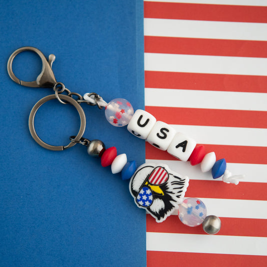 Made in the USA Keychain Shop the Image for silicone crafting from Cara & Co