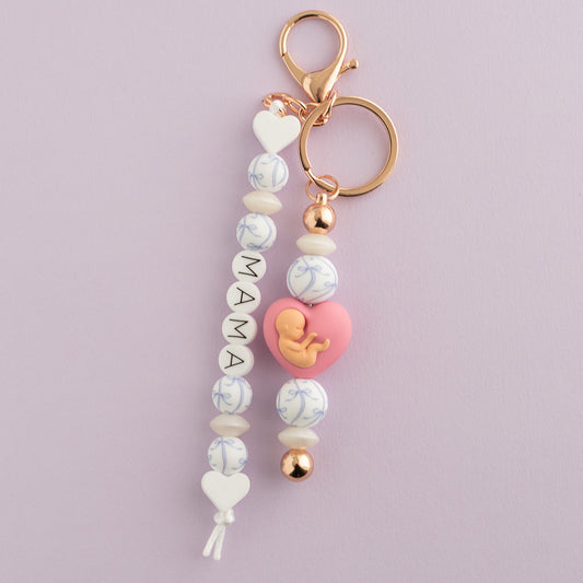 Mama's Love Keychain Shop the Image for  silicone crafting from Cara & Co Crafting Supplies