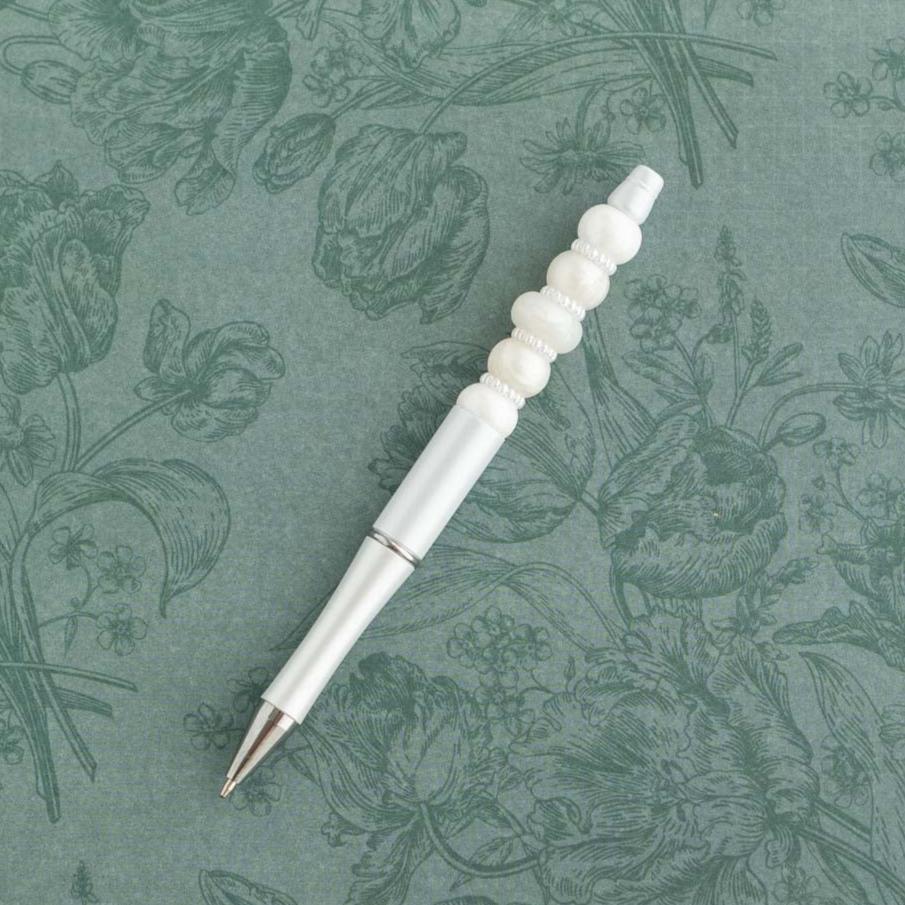 Shop The Image Mother of Pearl Pen from Cara & Co Craft Supply