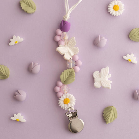 Shop the Image Spring Flutter Pacifier Clip from Cara & Co Craft Supply