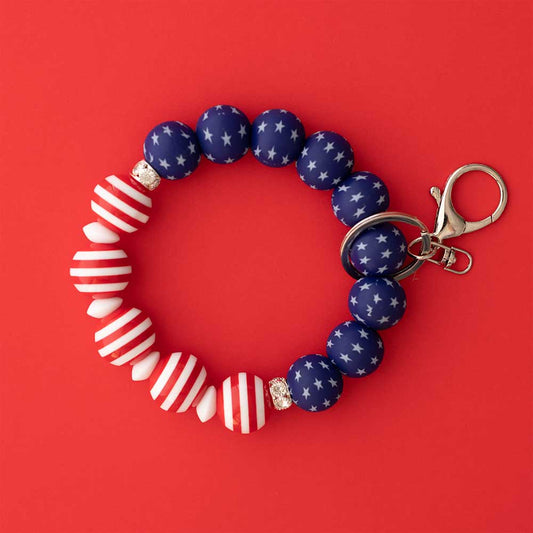 Shop the Image Stars & Stripes Wristlet from Cara & Co Craft Supply