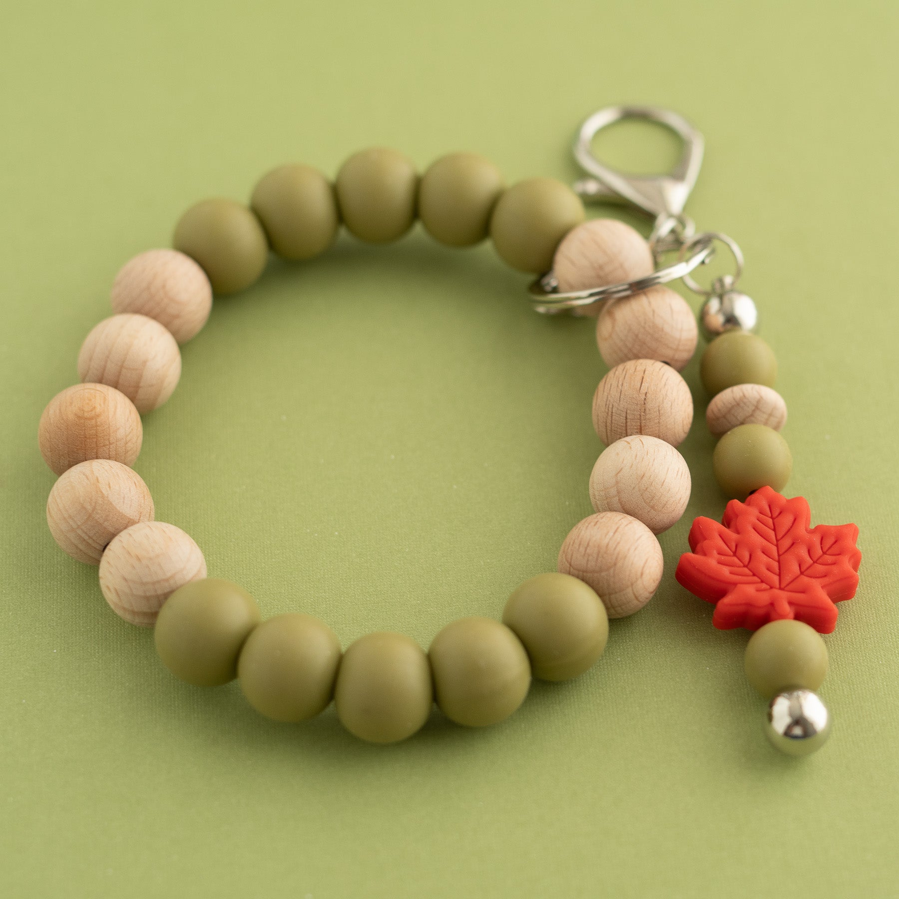Maple Forest Wristlet Shop the Image silicone bead crafting from Cara & Co
