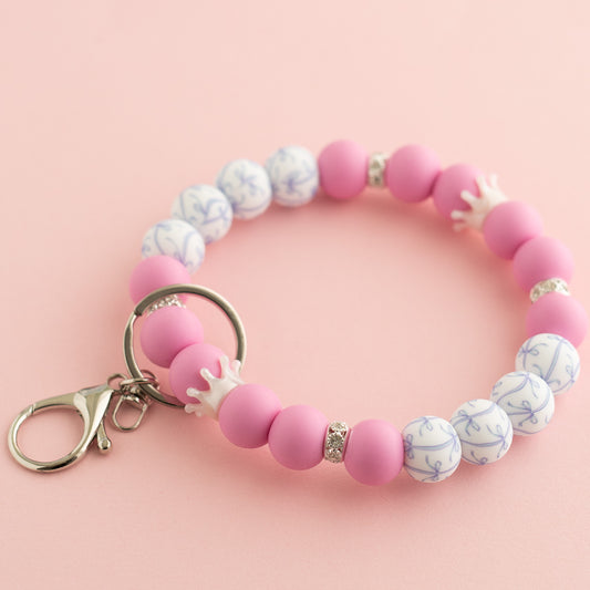 Sweet Bow Wristlet Shop the Image crafting with silicone beads from Cara & Co Crafting Supplies