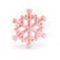 LAST CHANCE Snowflake Soft Pink from Cara & Co Craft Supply