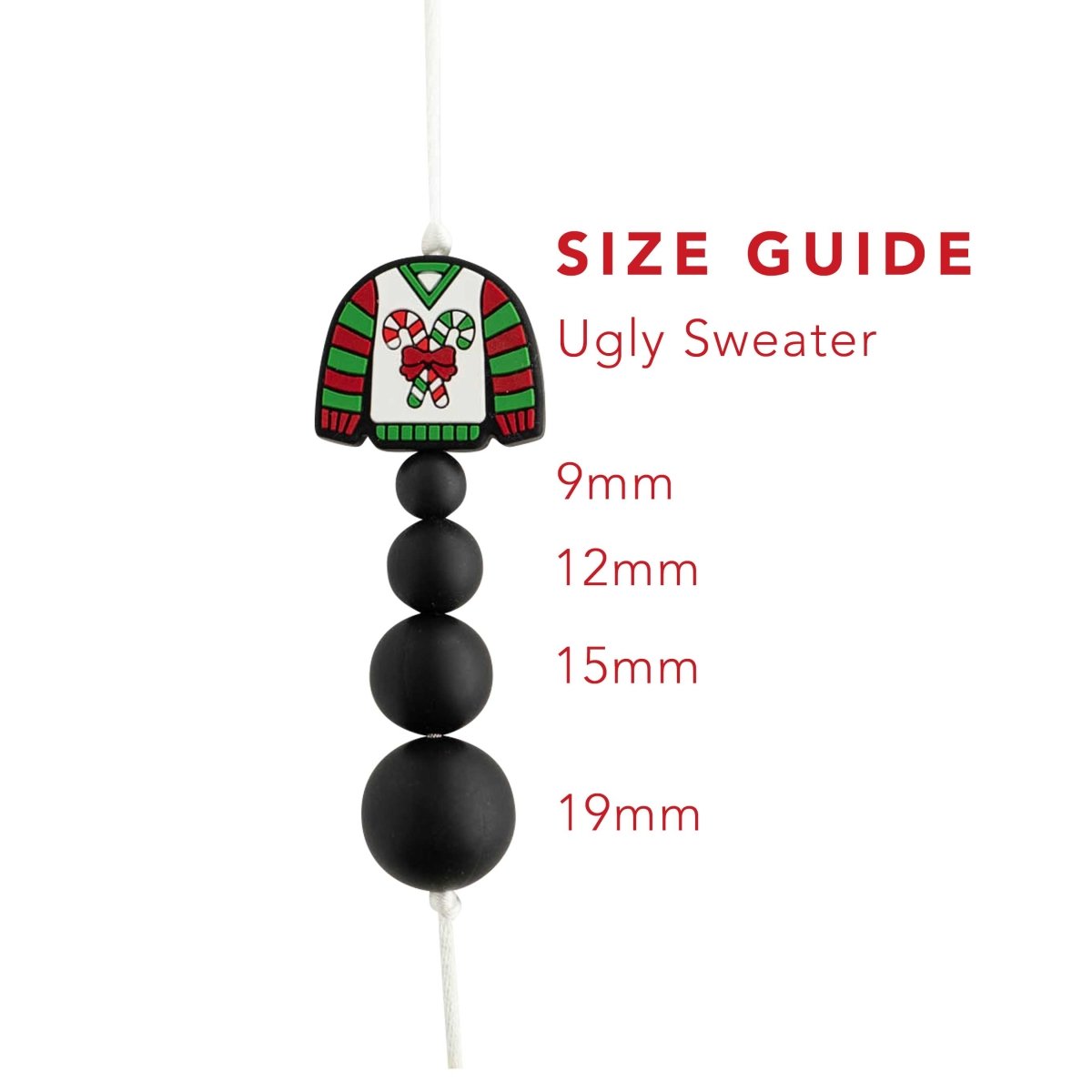 Silicone Beads - Ugly Sweater - Cara & Co - hover