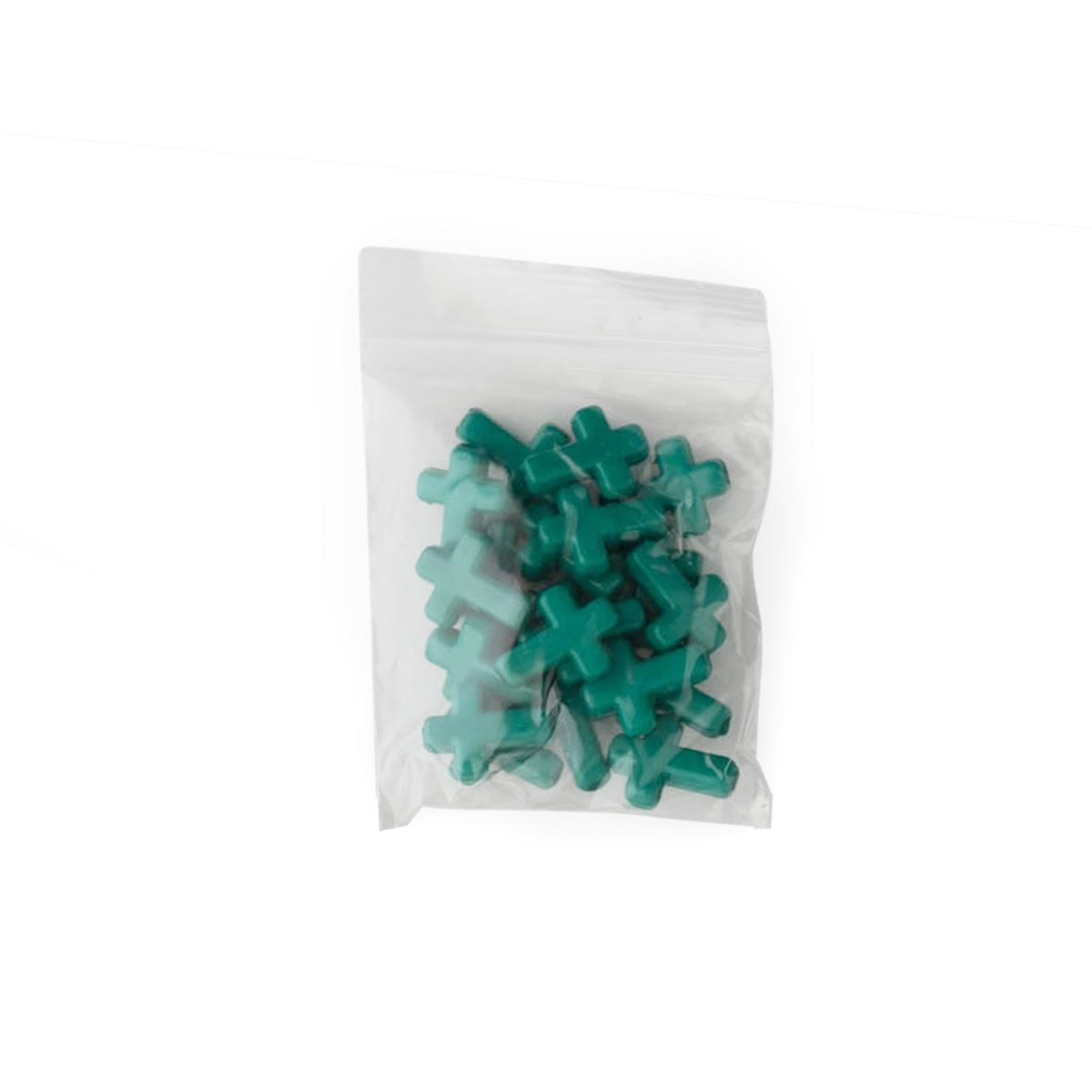 Accent Beads Crosses Teal from Cara & Co Craft Supply