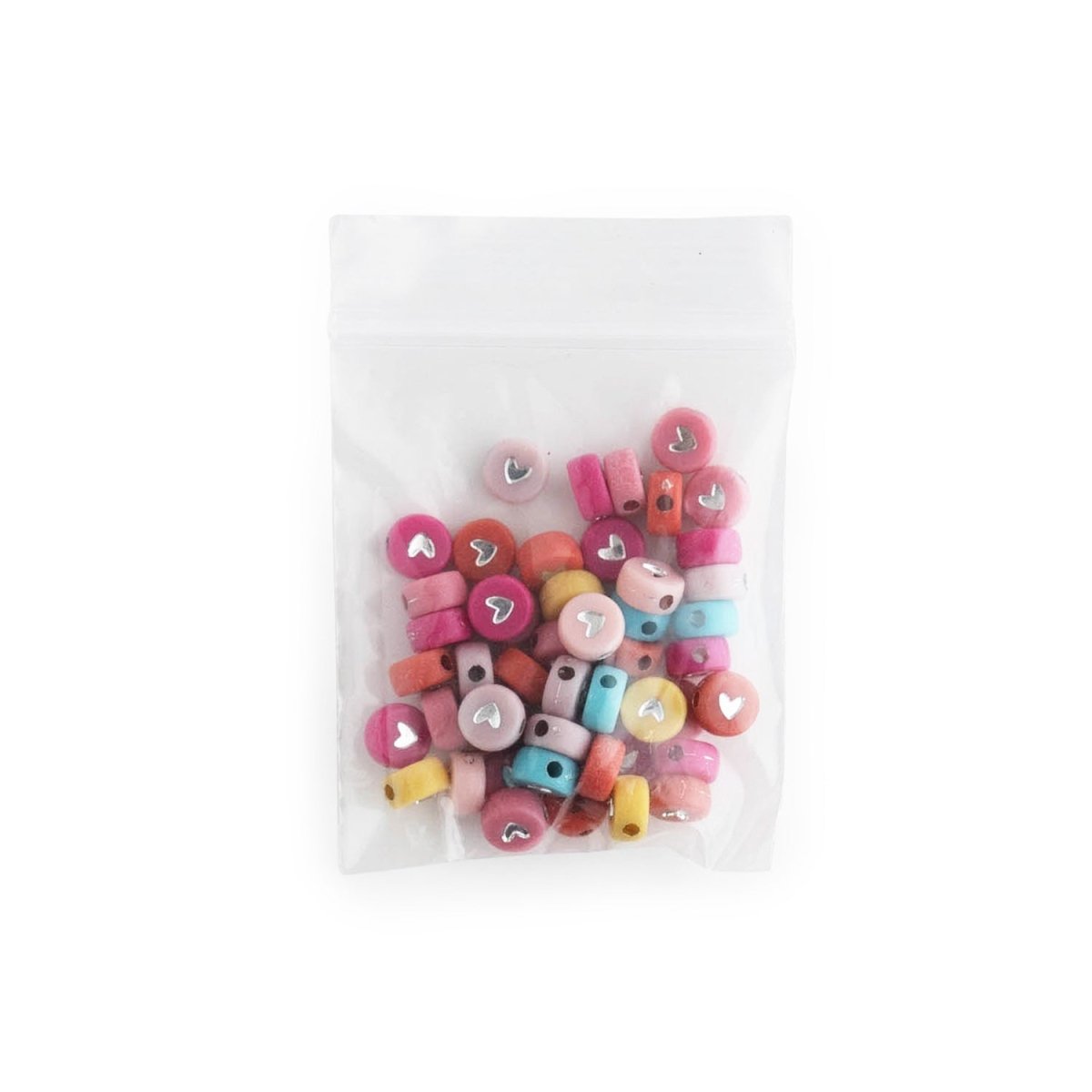 Accent Beads Heart - Round Mixed from Cara & Co Craft Supply