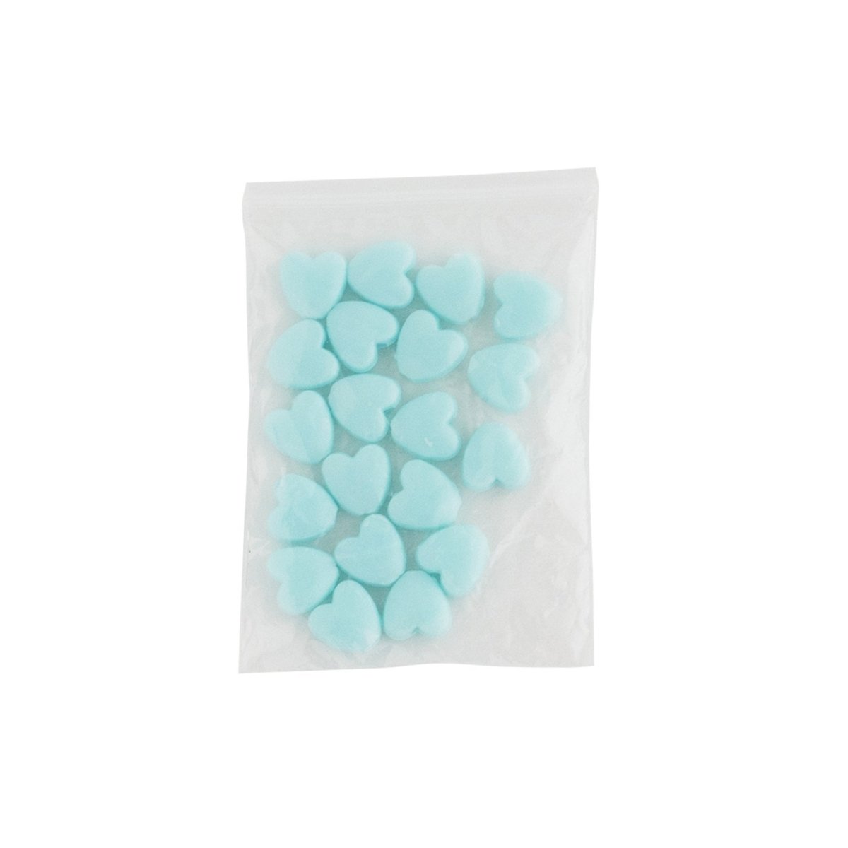 Accent Beads Hearts Mini Light Blue from Cara & Co Craft Supply
