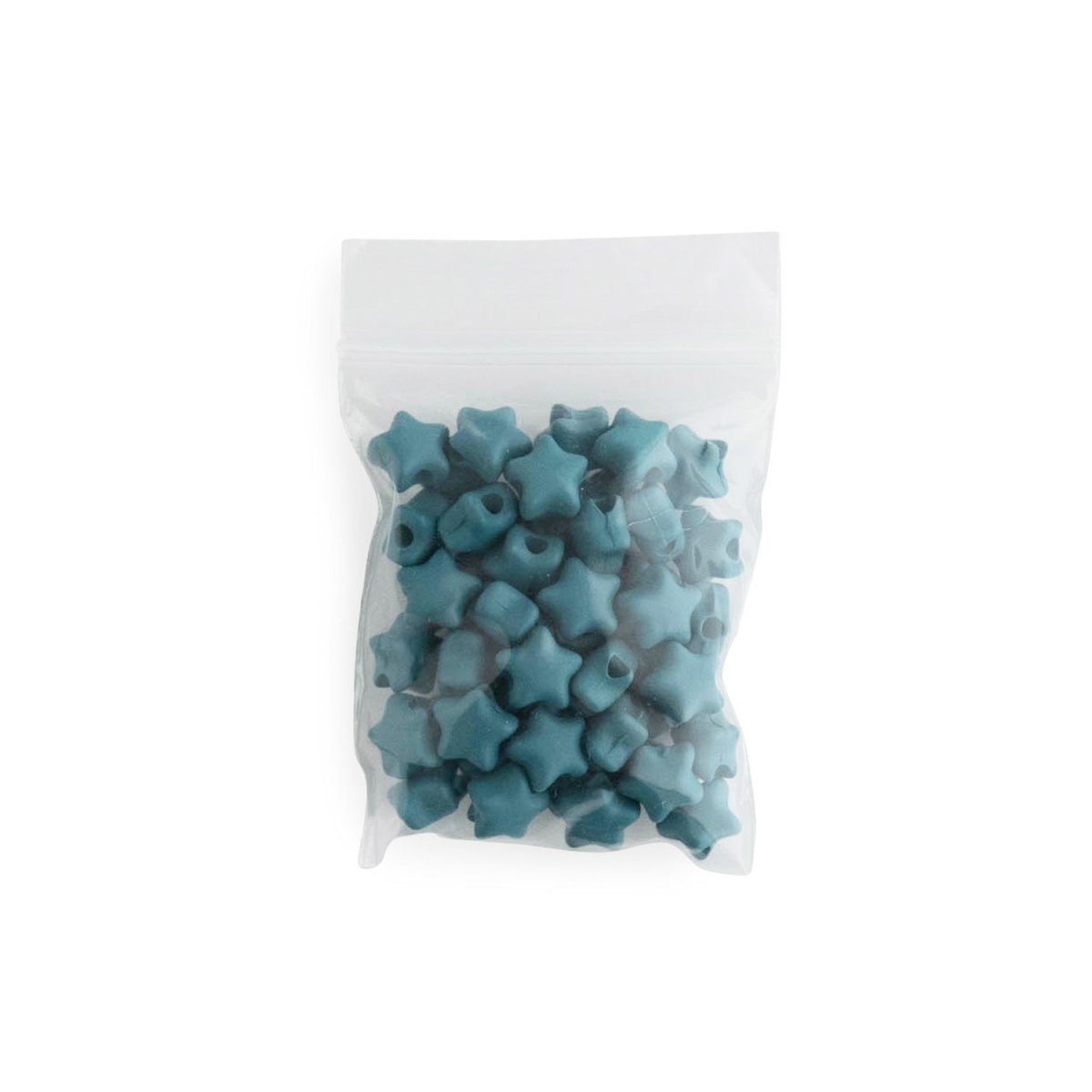 Accent Beads Matte Stars Turquoise from Cara & Co Craft Supply
