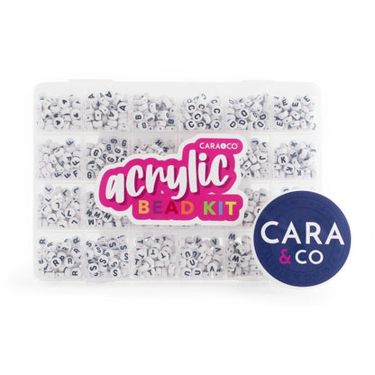 Acrylic Craft Kits Alphabet from Cara & Co Craft Supply