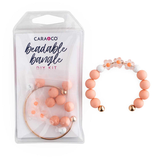 Acrylic DIY Kits Peachy Flowers from Cara & Co Craft Supply