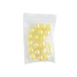 Acrylic Round Beads Double Bead 12mm Yellow AB from Cara & Co Craft Supply