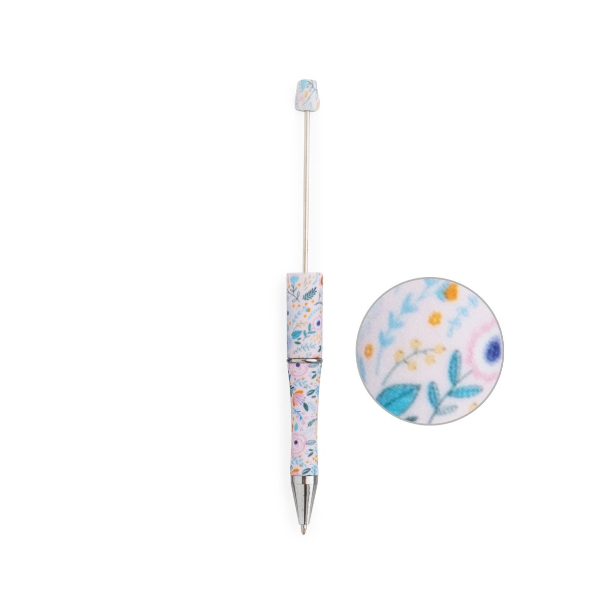 Beadables Pens - Plastic - Printed Femme Floral from Cara & Co Craft Supply