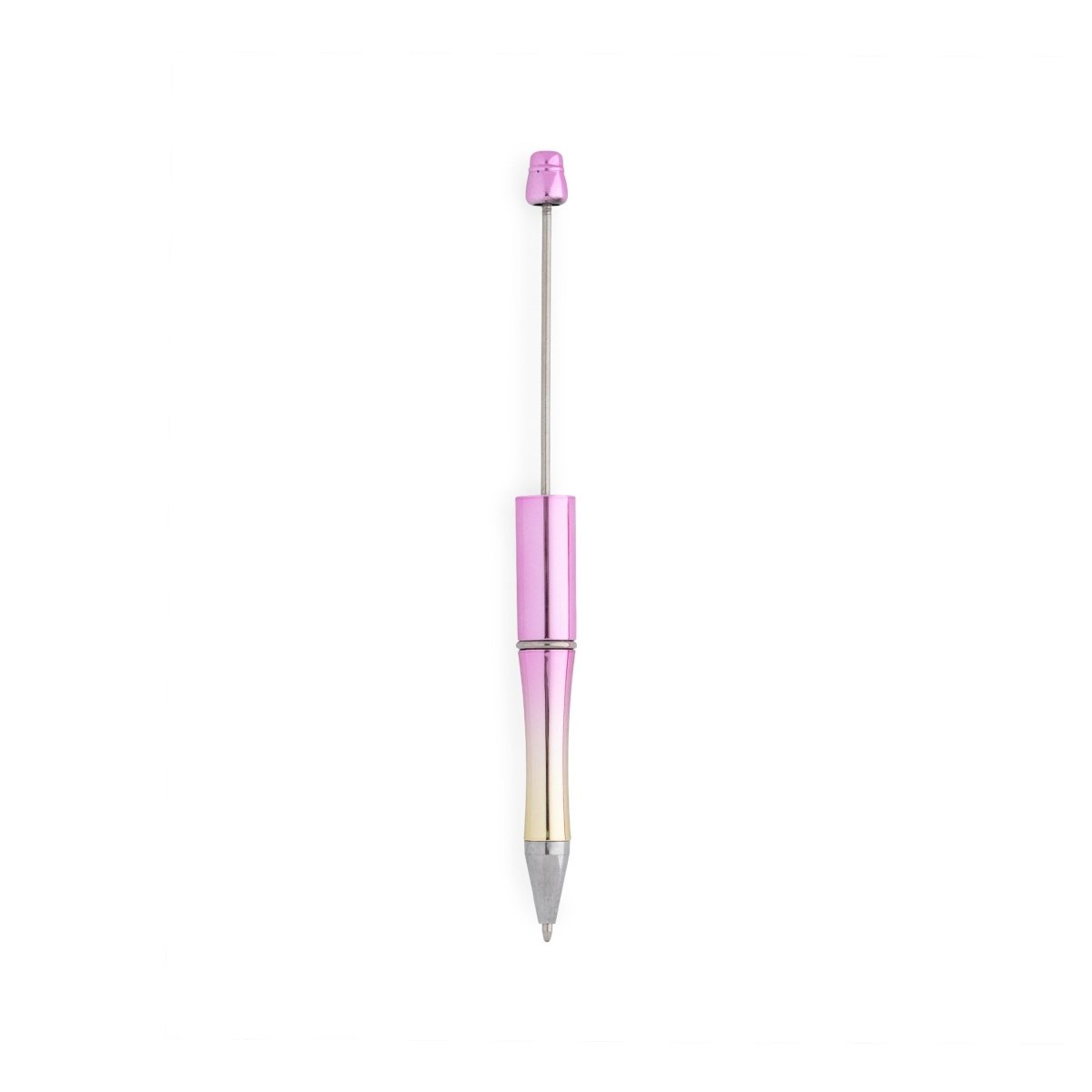 Beadables Plastic Pens Metallic Pink Ombre from Cara & Co Craft Supply