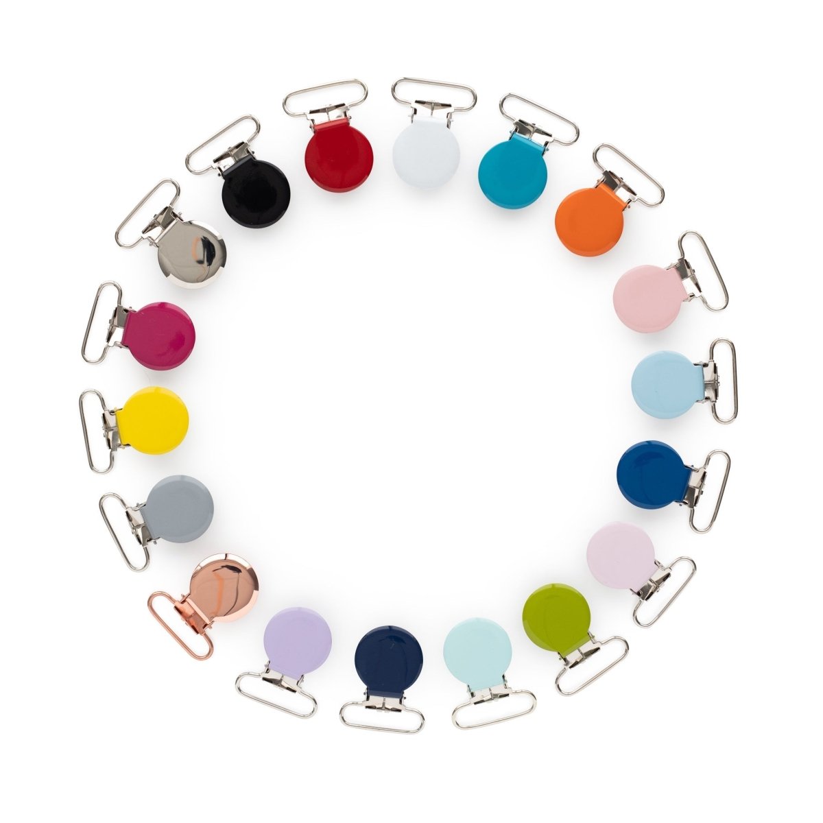 Round Metal Clips | Cara & Co.