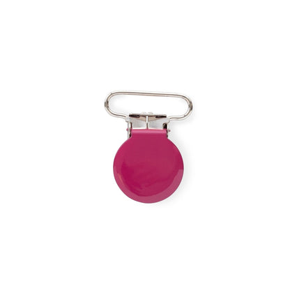 Clips Metal Rounds Raspberry Wine from Cara & Co Craft Supply