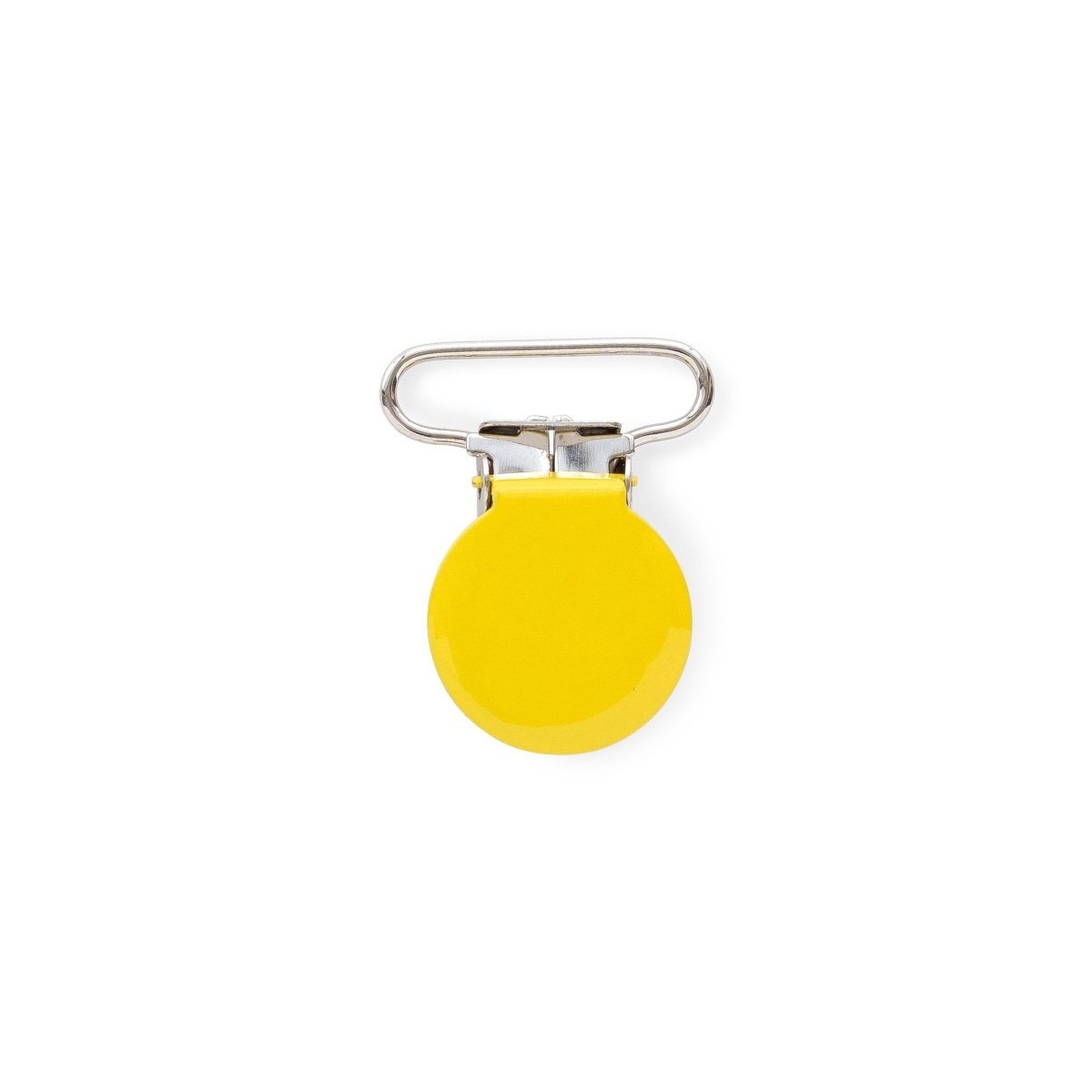 Clips Metal Rounds Sunshine Yellow from Cara & Co Craft Supply