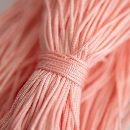 Cording Nylon Cord .8mm - Bundles Soft Pink from Cara & Co Craft Supply