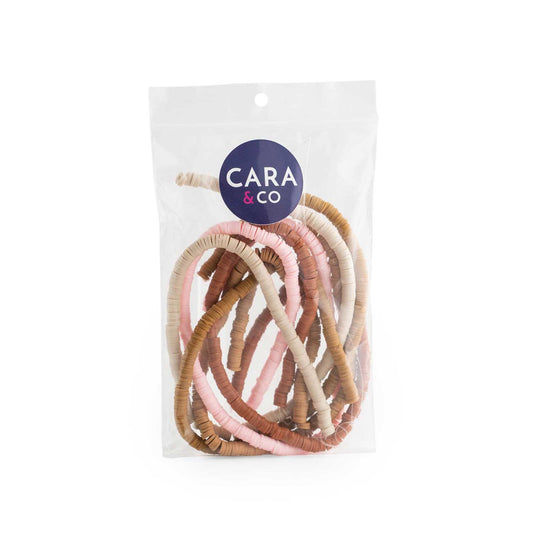 Heishi Bead Packs Sugar & Spice from Cara & Co Craft Supply