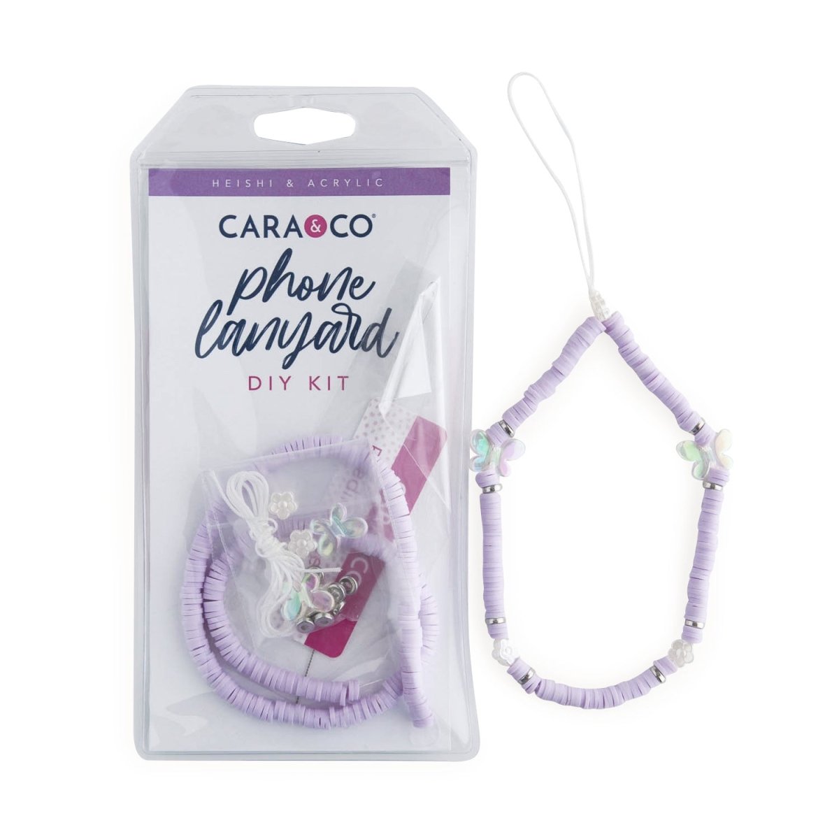 Heishi DIY Kits Lilac from Cara & Co Craft Supply