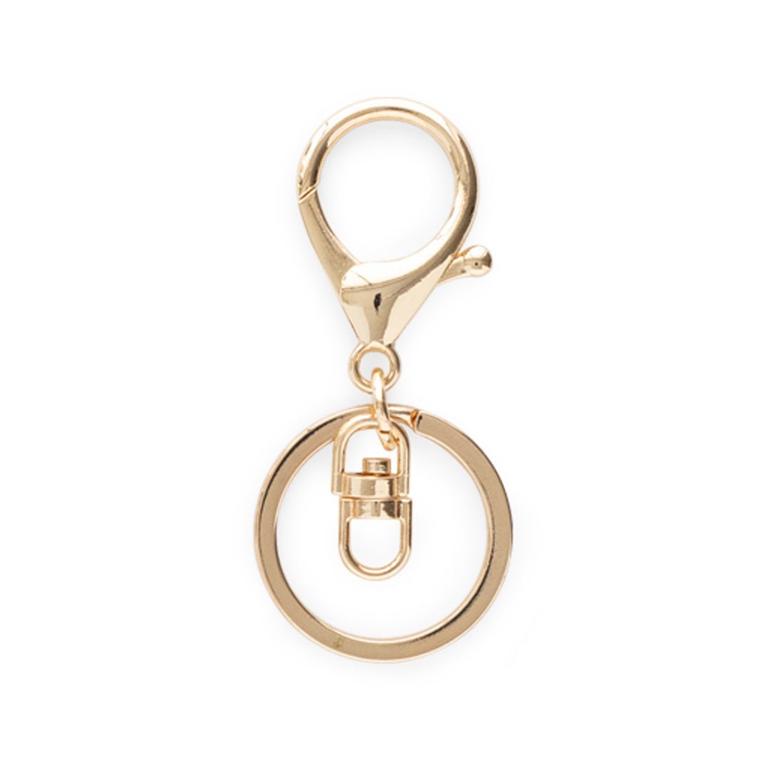 Louis Vuitton Gold retailer Keyring with Clasp