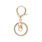 Key Rings Premium Keyring & Clips Soft Gold from Cara & Co Craft Supply