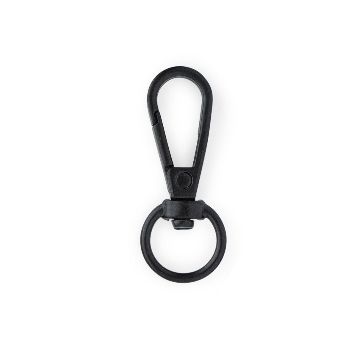 Lanyards Premium J Hook Clips Matte Black from Cara & Co Craft Supply
