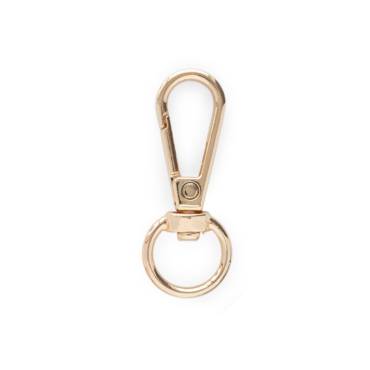 Lanyards Premium J Hook Clips Soft Gold from Cara & Co Craft Supply
