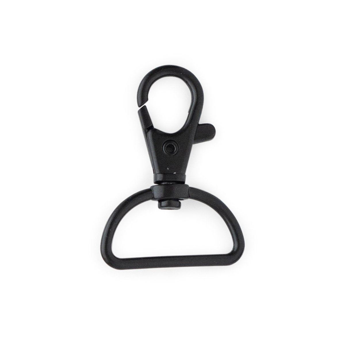 Lanyards Premium Lanyard Clip - Large Hook Matte Black from Cara & Co Craft Supply