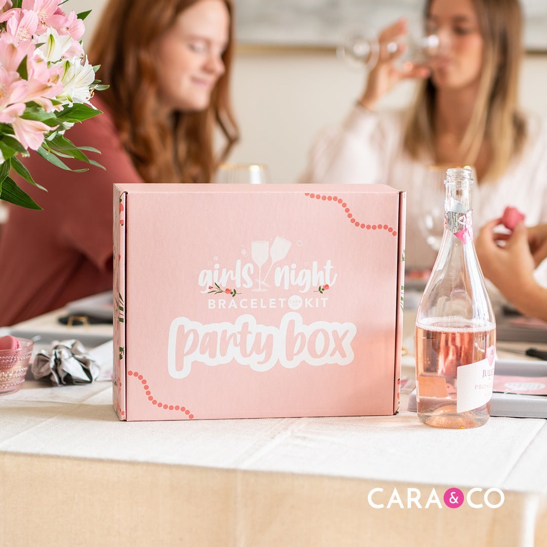 Party Boxes Party Box Girls Night Bracelet Kit from Cara & Co Craft Supply