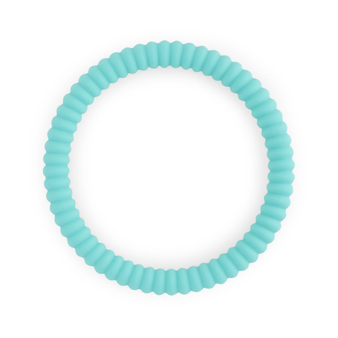 Silicone Bracelets Infinity Wristlets Abacus - Robin's Egg Blue from Cara & Co Craft Supply