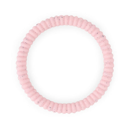 Silicone Bracelets Infinity Wristlets Abacus - Speckled Soft Pink from Cara & Co Craft Supply