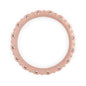 Silicone Bracelets Infinity Wristlets Lace - Metallic Rose Gold from Cara & Co Craft Supply
