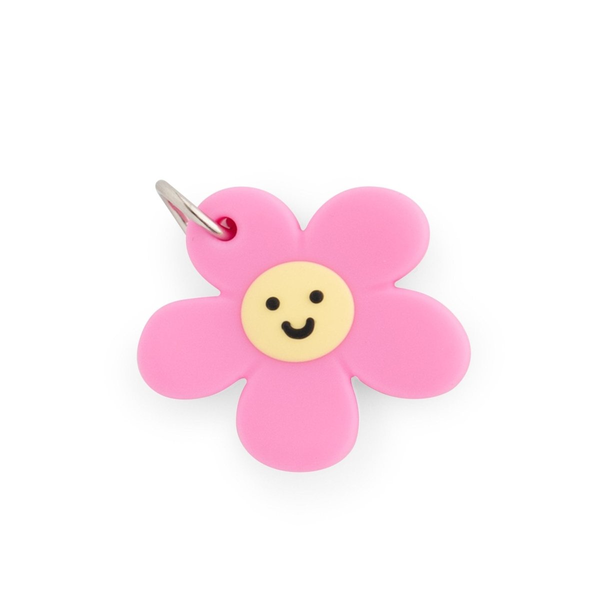 Silicone Charms Flowers Cotton Candy Pink from Cara & Co Craft Supply